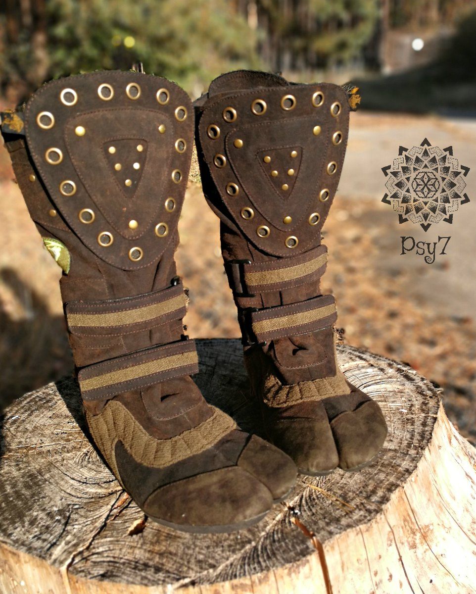 Ninja Shoes | Warrior Boots - brown