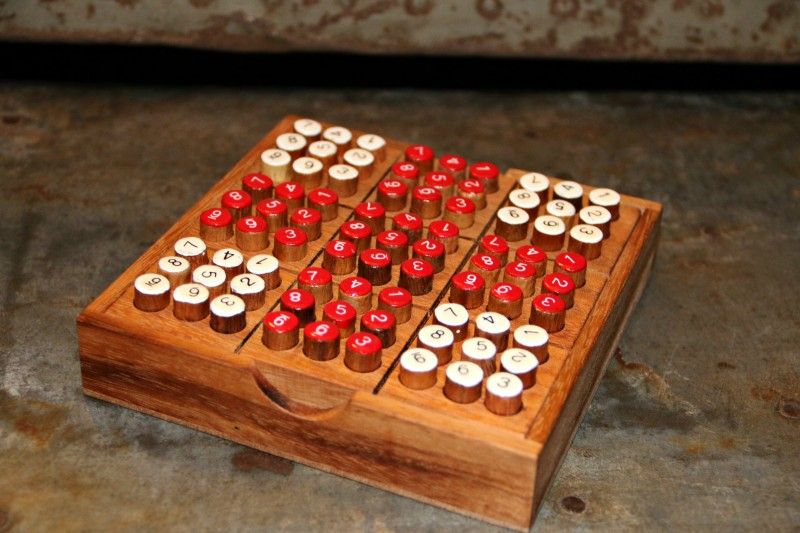 Sudoku • Logikspiel aus Holz