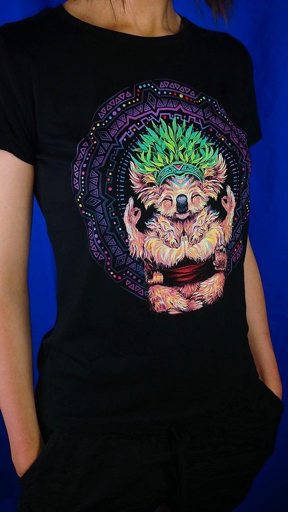 Girl Shirt Karmic Koala | UV-aktiv