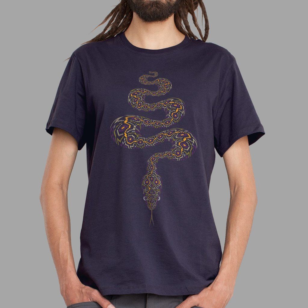 T-Shirt Anakonda purple | UV-aktiv