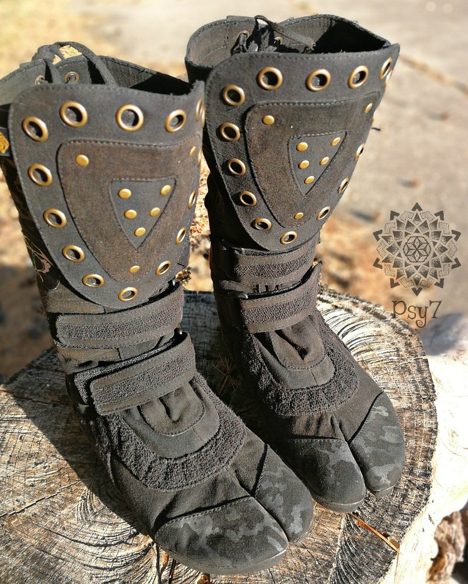 Ninja Shoes | Warrior Boots - black