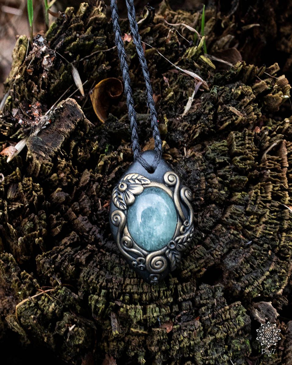 Amulett | Halskette - Aquamarin #1