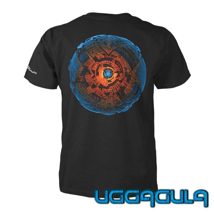 T-Shirt Turbo Sphere black | UV-aktiv