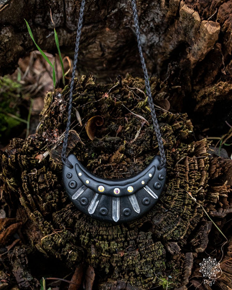 Amulett | Halskette - Bergkristall