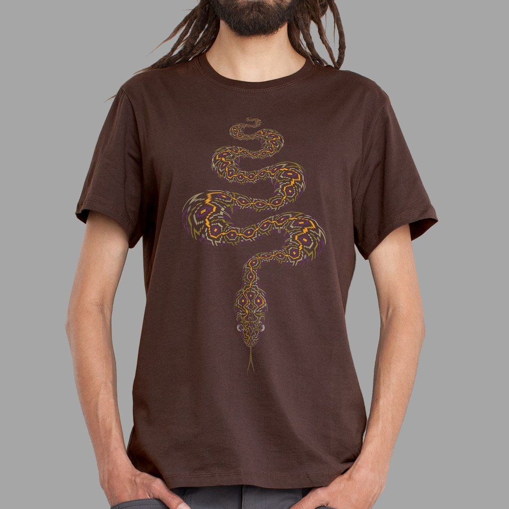 T-Shirt Anakonda brown | UV-aktiv
