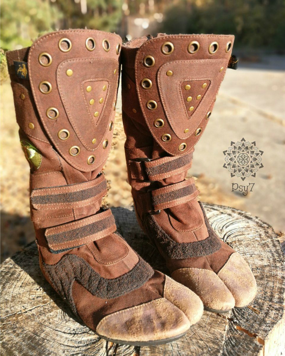 Ninja Shoes | Warrior Boots - light brown