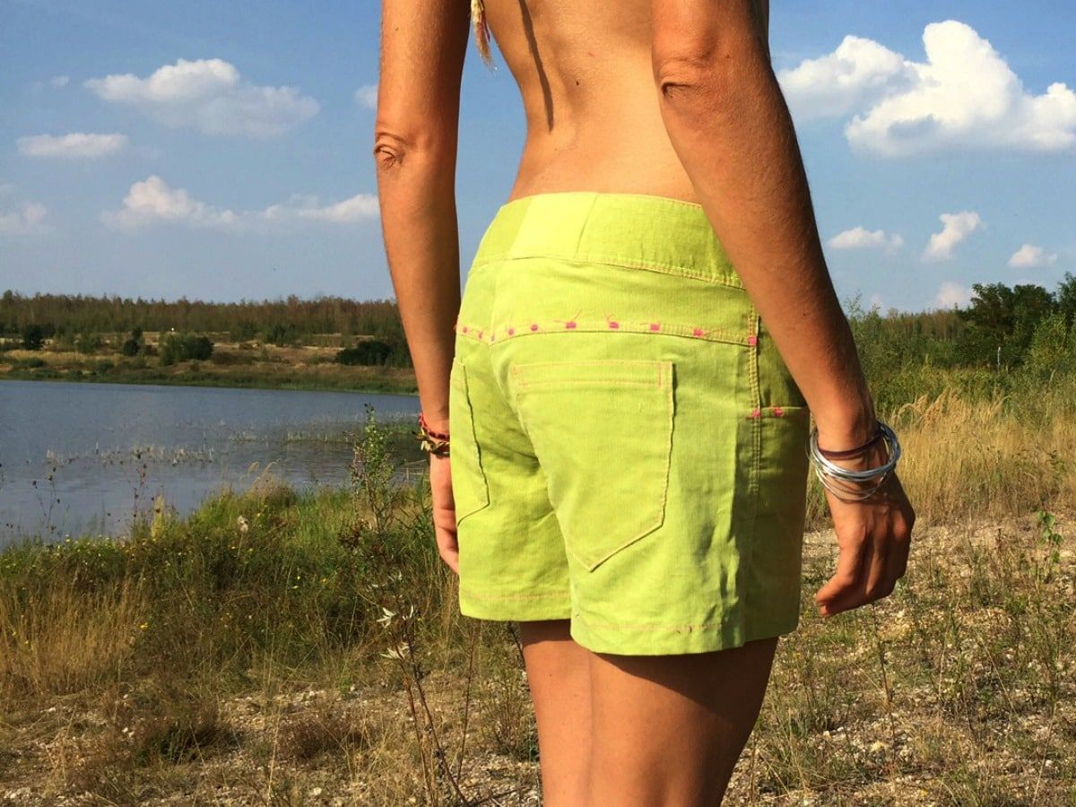Cord - Shorts | lime