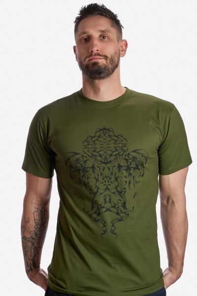 T-Shirt Sly Headz | grün
